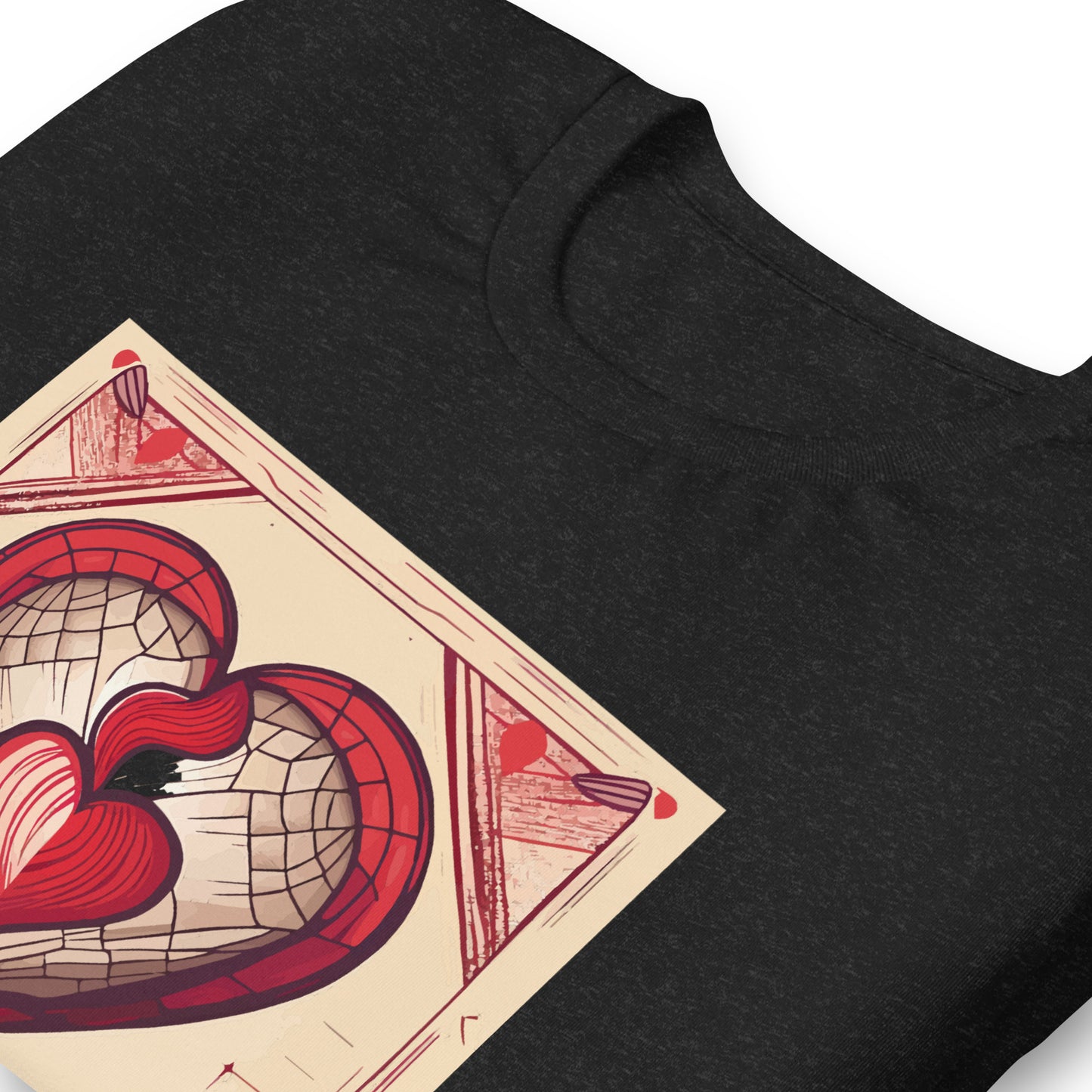 Compass Heart Unisex Graphic t-shirt