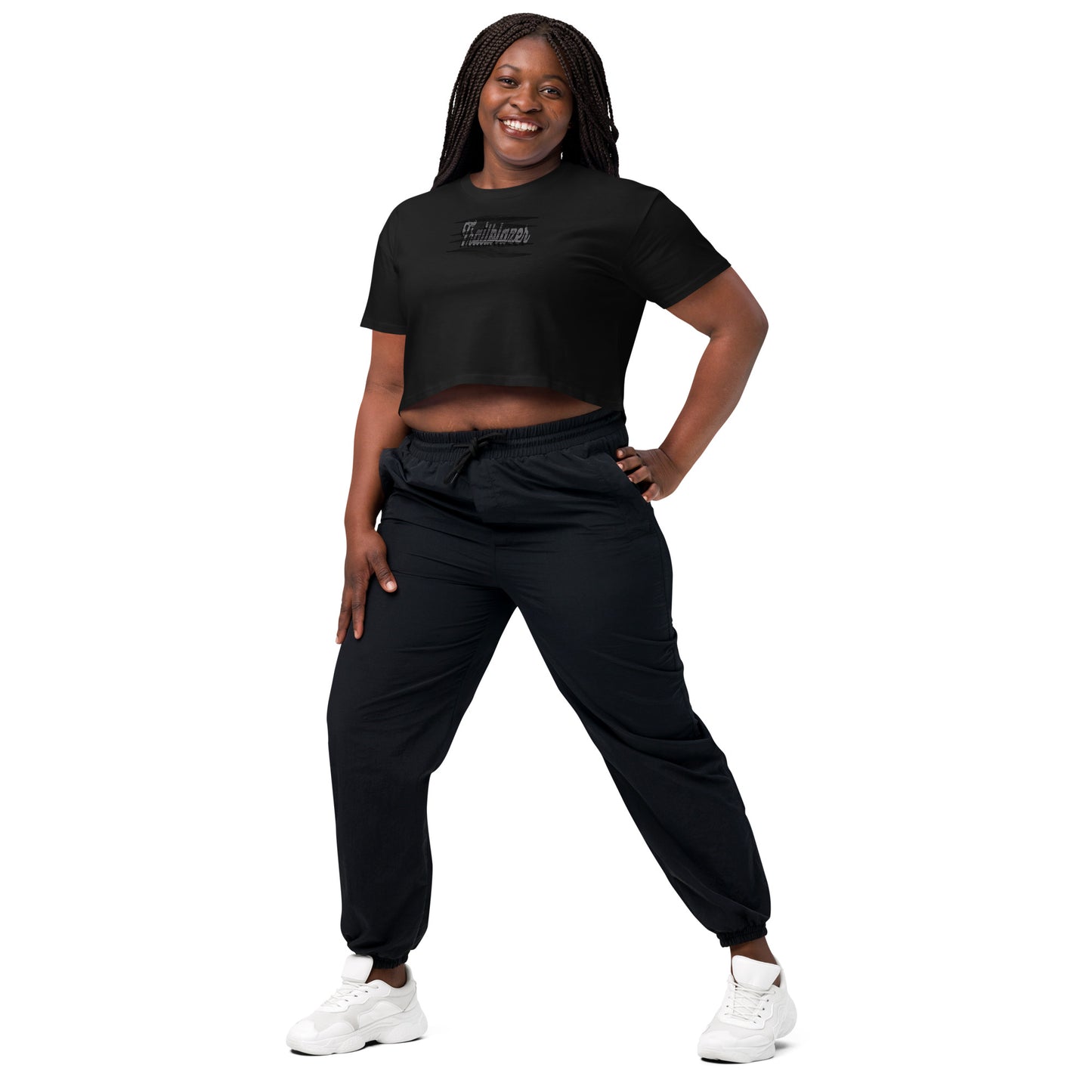 Trailblazer Women’s crop Graphic top