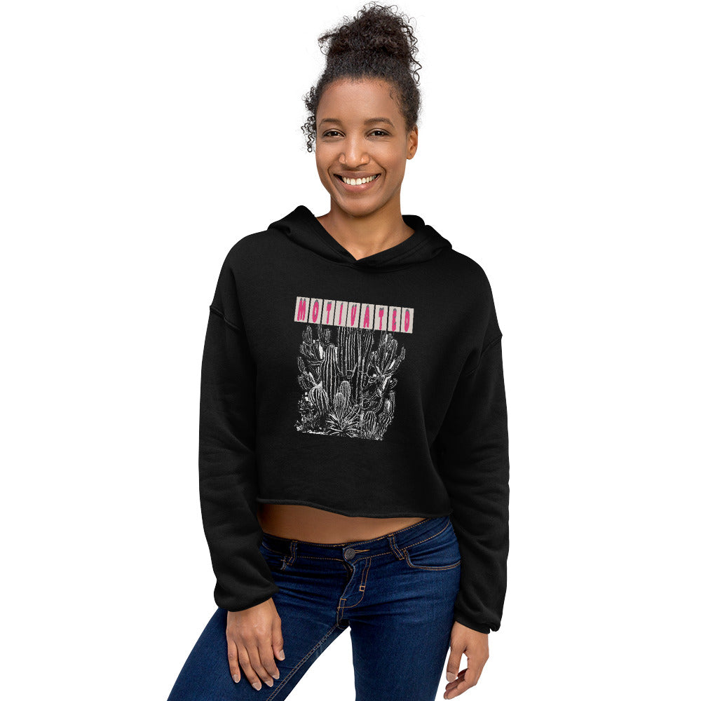 Motivated Crop Graphic Hoodie