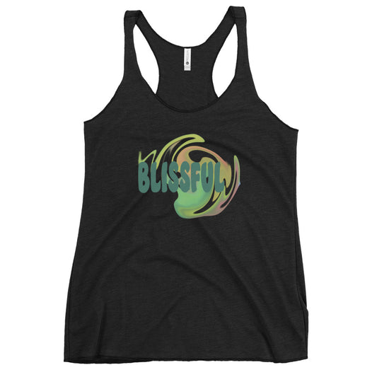 Blissful Racerback Graphic Tank