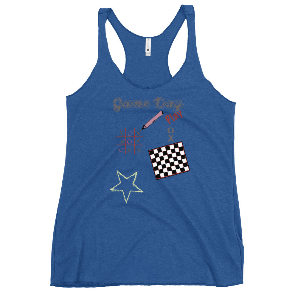 Game day Racerback Graphic Tank