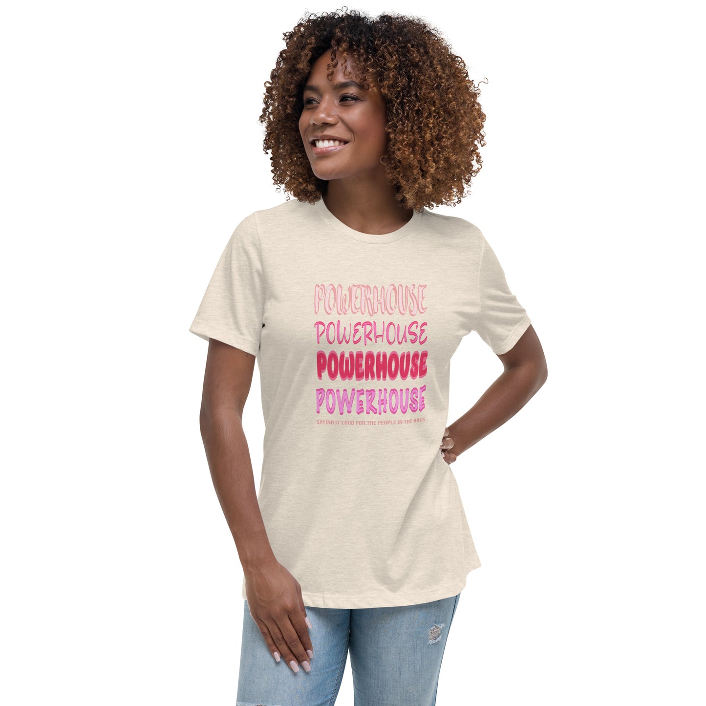 Powerhouse Repeat Relaxed Graphic T-Shirt