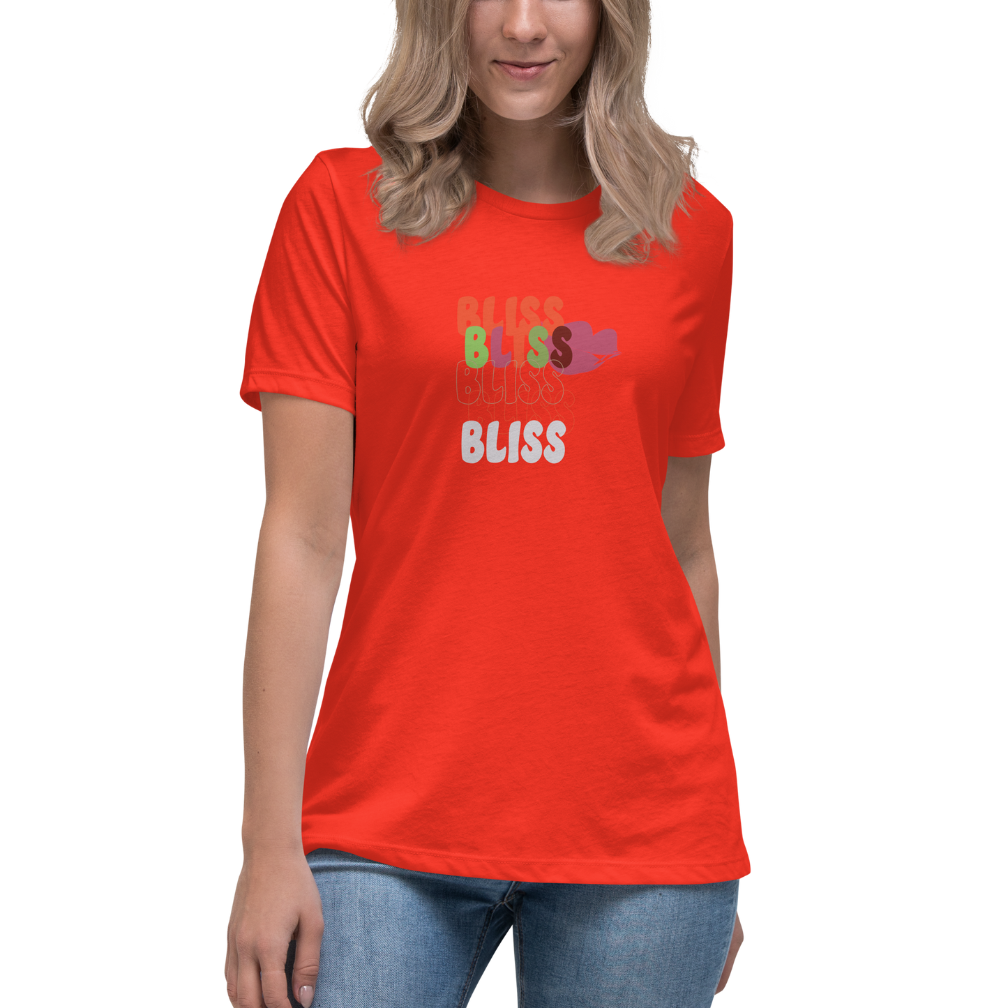 Bliss Lips Relaxed Graphic T-Shirt