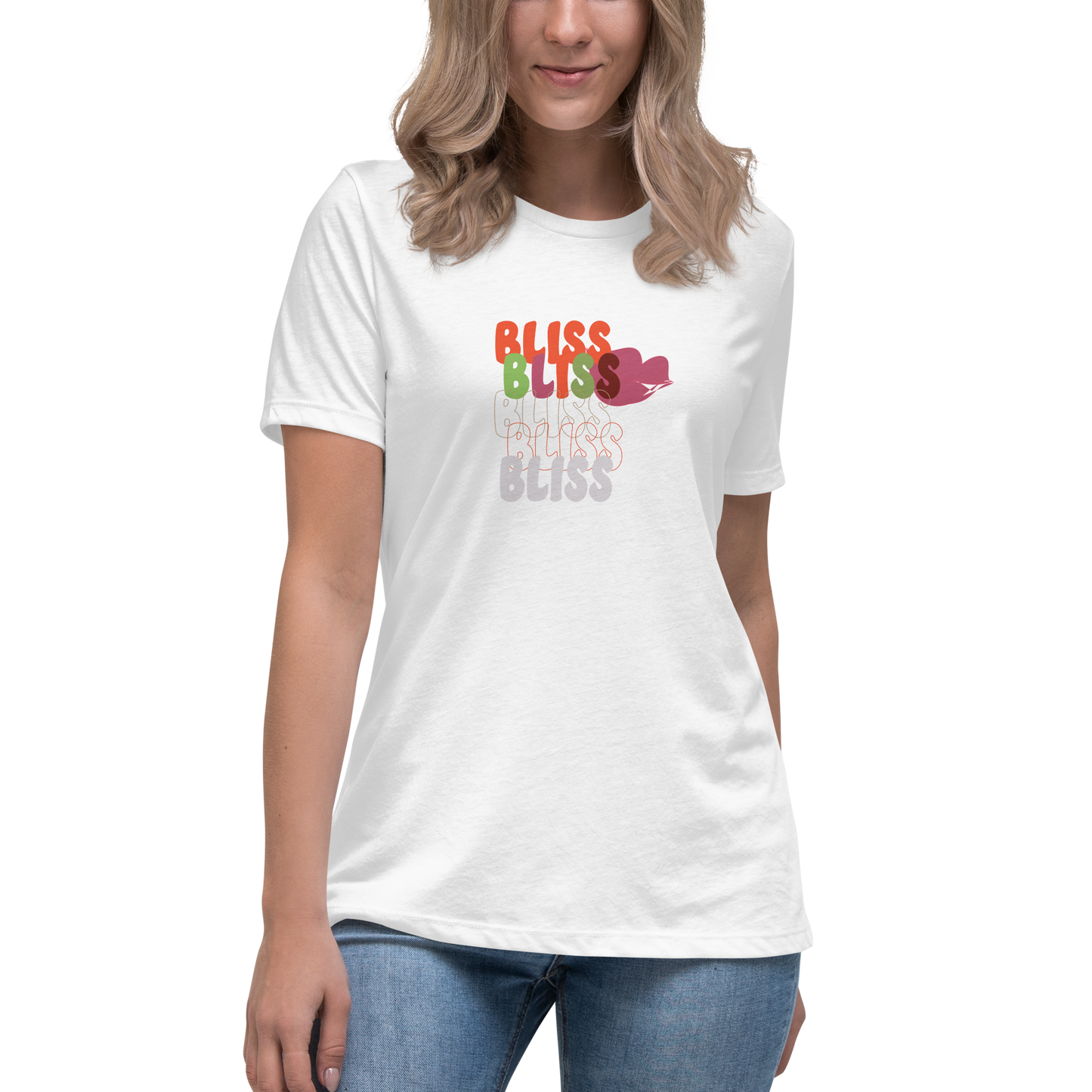 Bliss Lips Relaxed Graphic T-Shirt