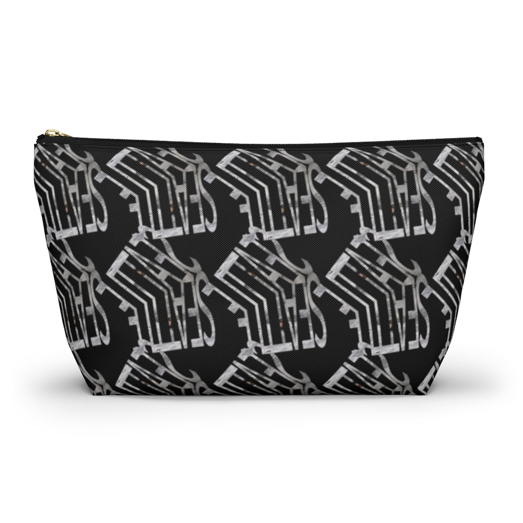 Seattle Graphic Pattern Accessory Pouch w T-bottom