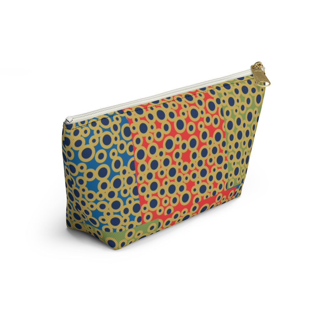 Awkward Dots Accessory Pouch w T-bottom