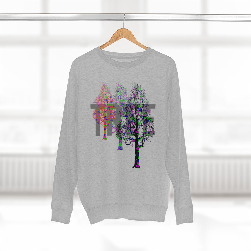 Tree Graphic Crewneck Sweatshirt