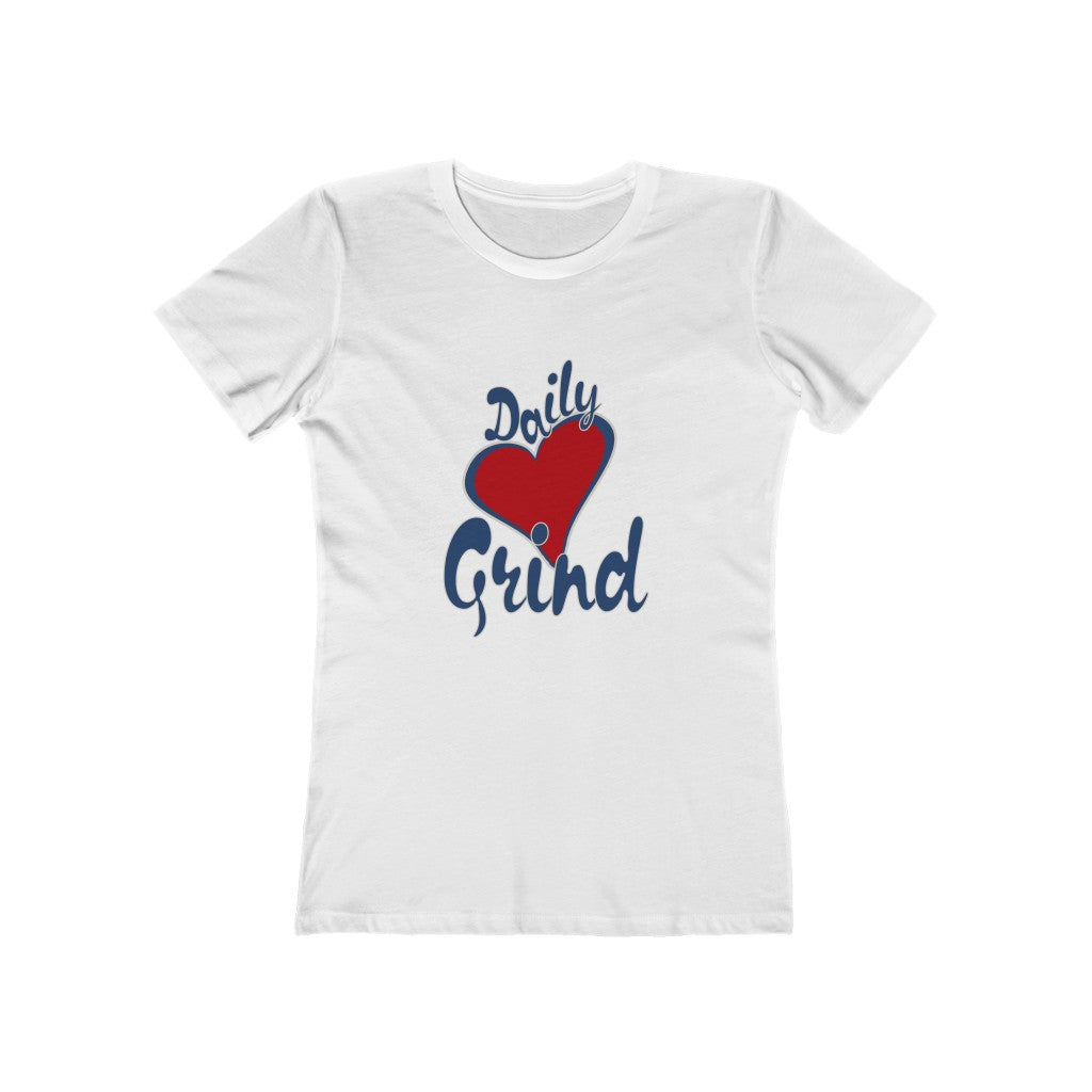 Heart Daily Grind Boyfriend Graphic Tee