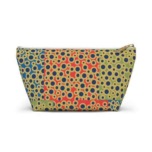 Awkward Dots Accessory Pouch w T-bottom