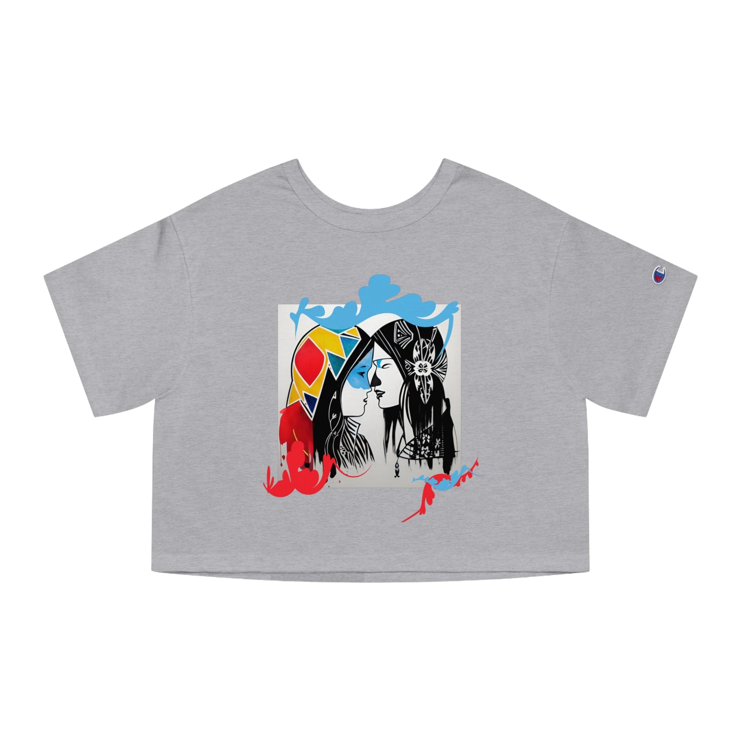 BFF Champion Cropped Graphic T-Shirt