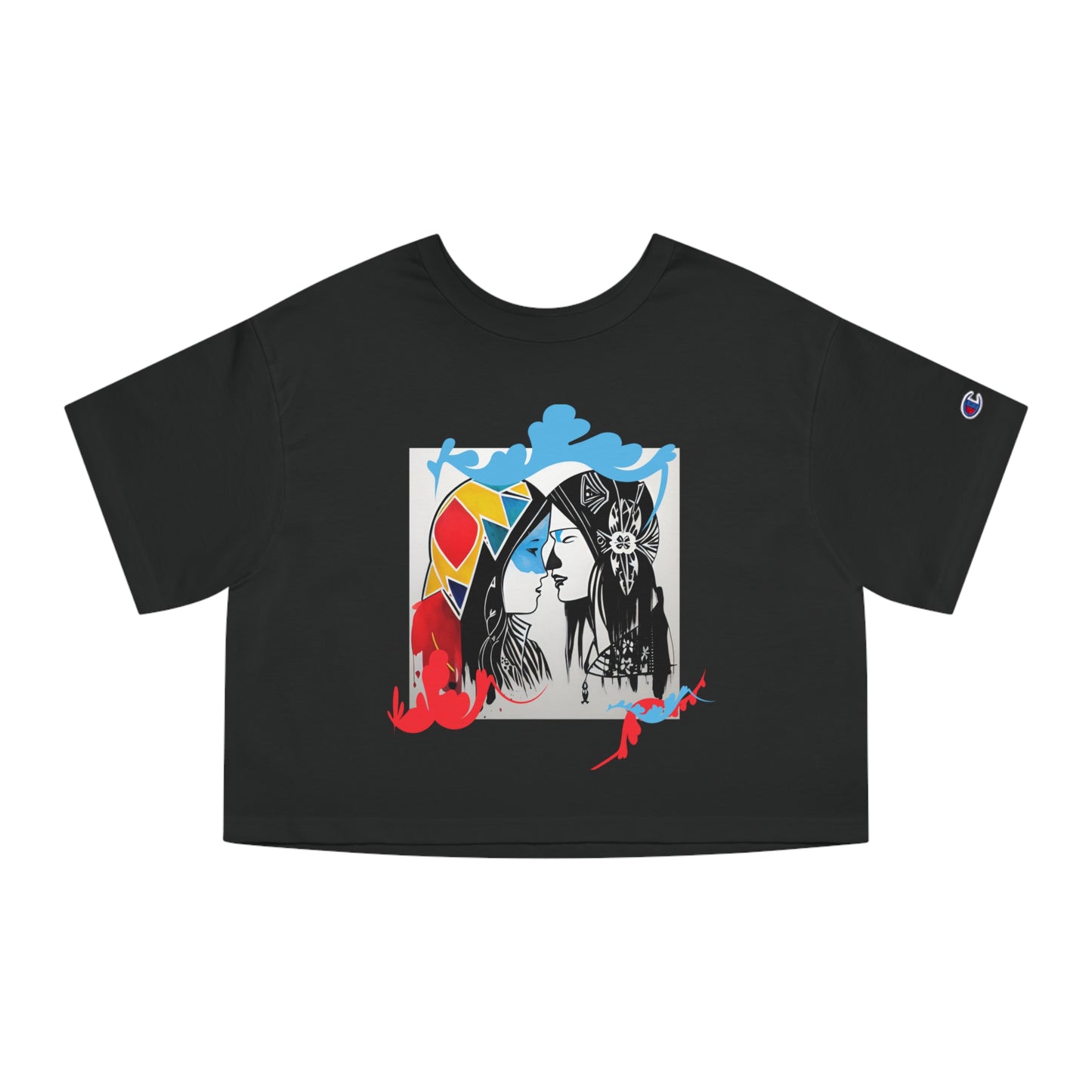 BFF Champion Cropped Graphic T-Shirt