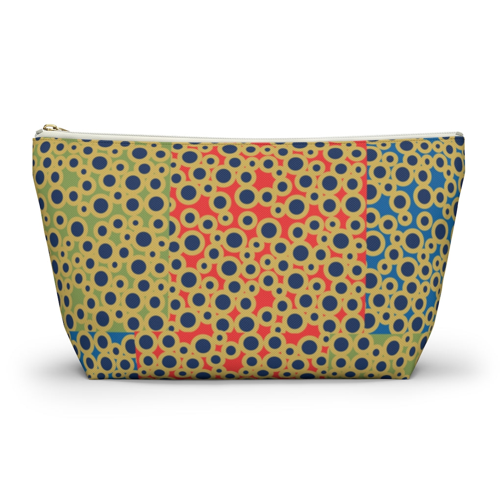 Awkward Dots Accessory Pouch w T-bottom