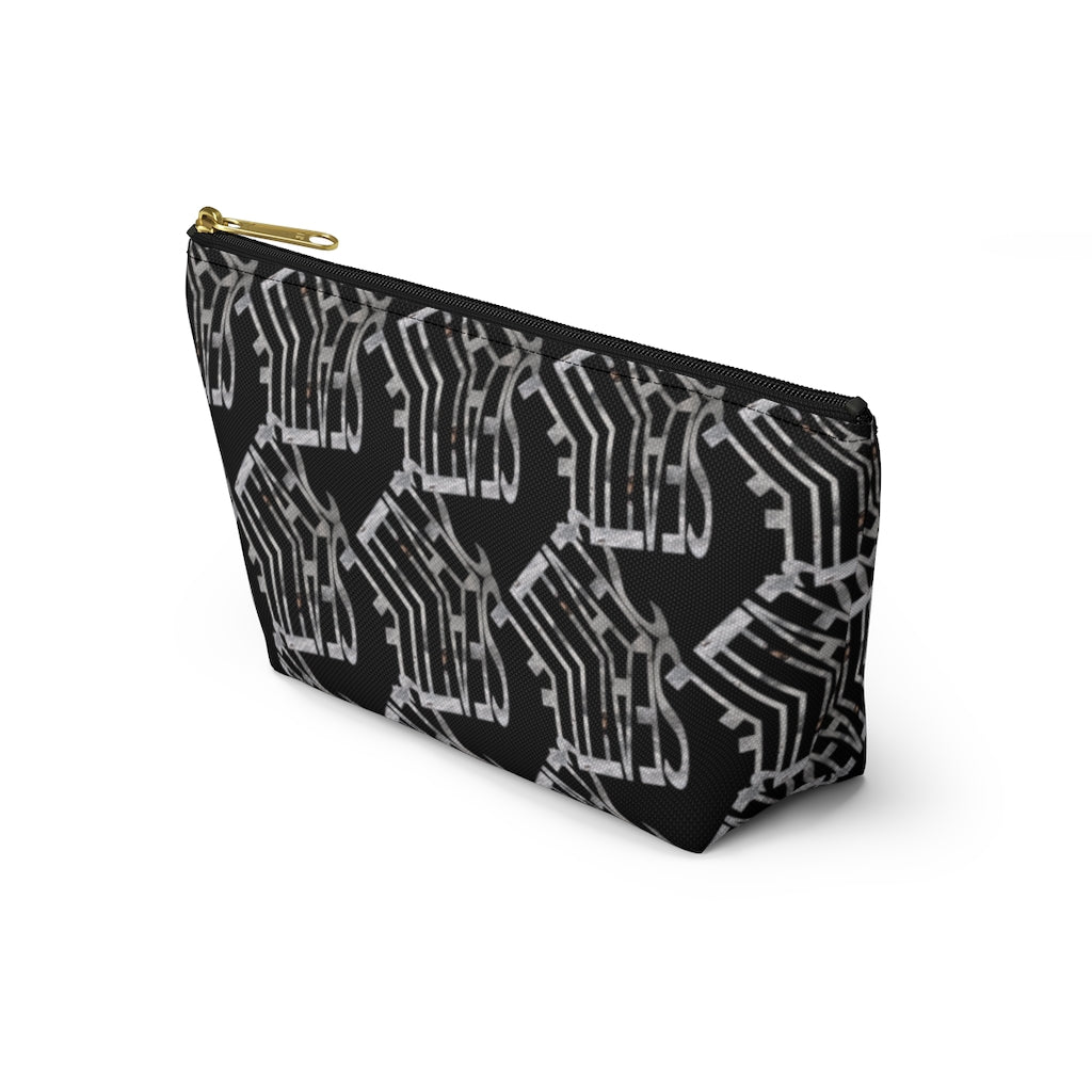 Seattle Graphic Pattern Accessory Pouch w T-bottom