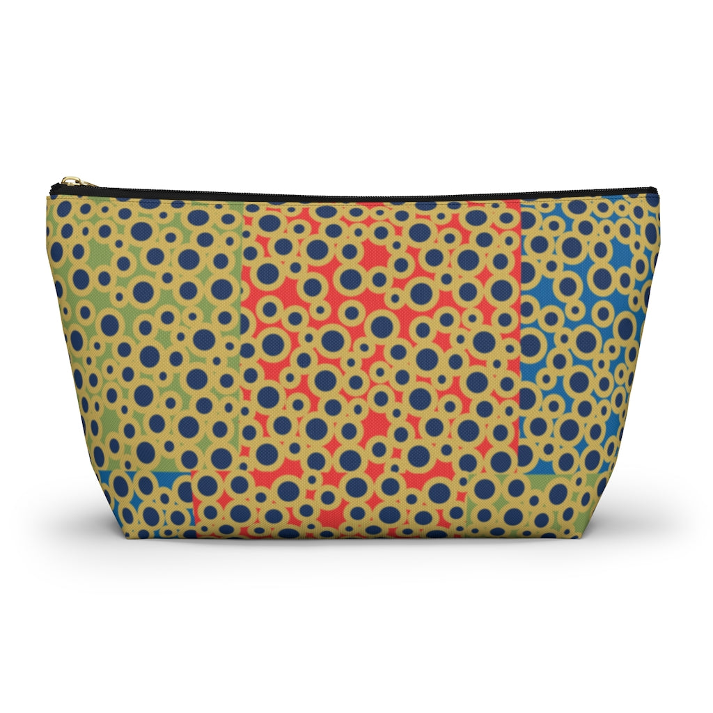 Awkward Dots Accessory Pouch w T-bottom