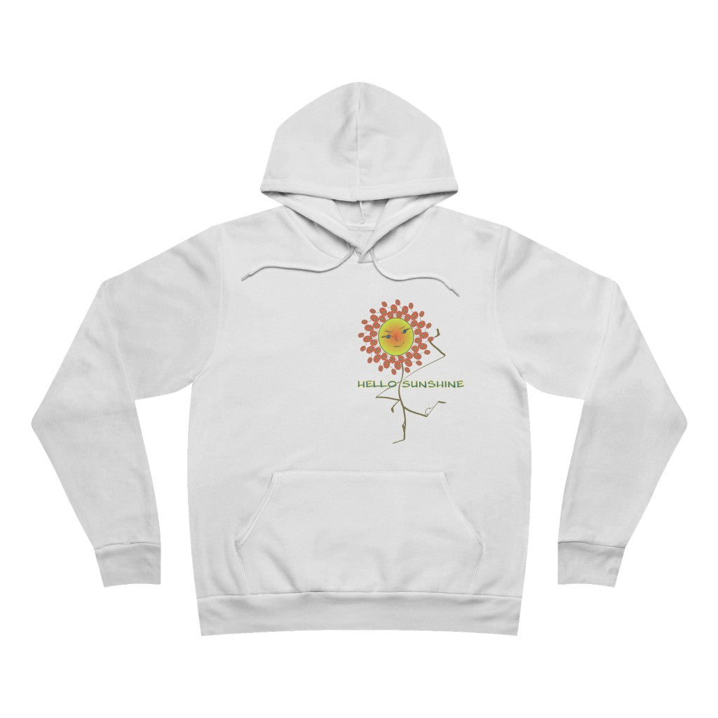 Hello Sunshine Sponge Fleece Graphic Pullover Hoodie