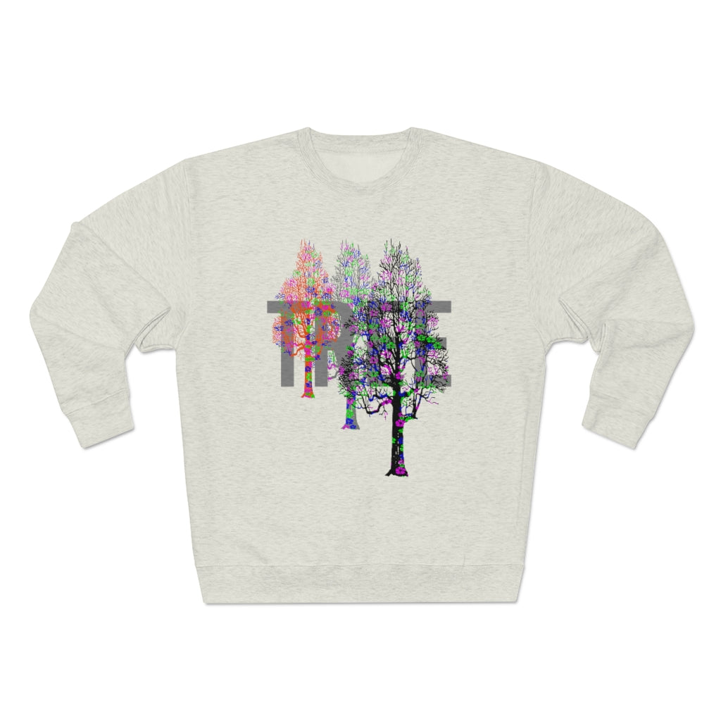 Tree Graphic Crewneck Sweatshirt