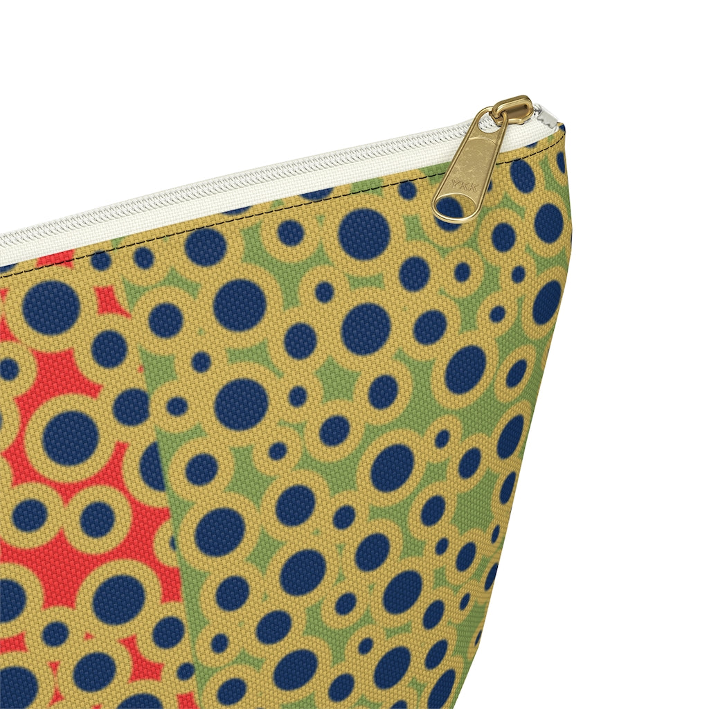 Awkward Dots Accessory Pouch w T-bottom