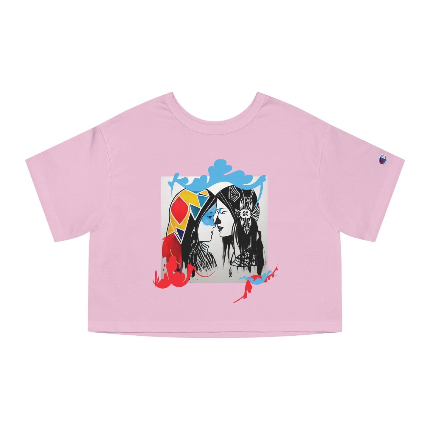 BFF Champion Cropped Graphic T-Shirt