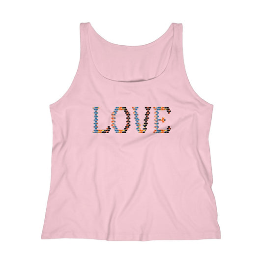 Retro Love Graphic Tank Top