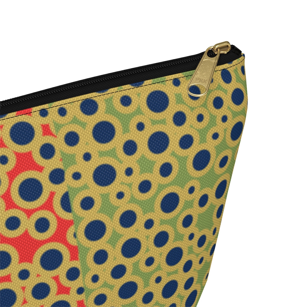 Awkward Dots Accessory Pouch w T-bottom