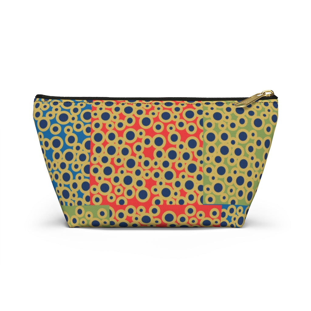 Awkward Dots Accessory Pouch w T-bottom