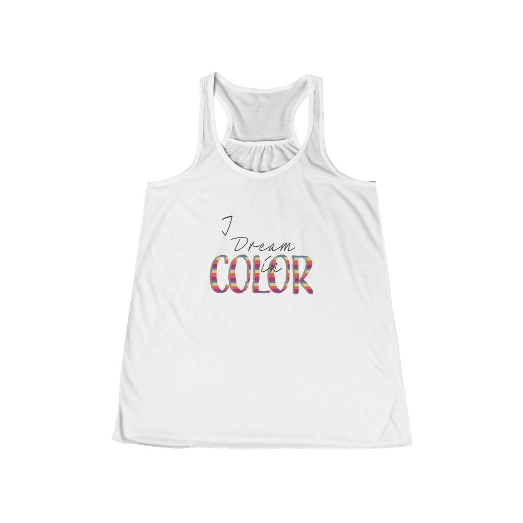 Women's Flowy Racerback GraphicTank