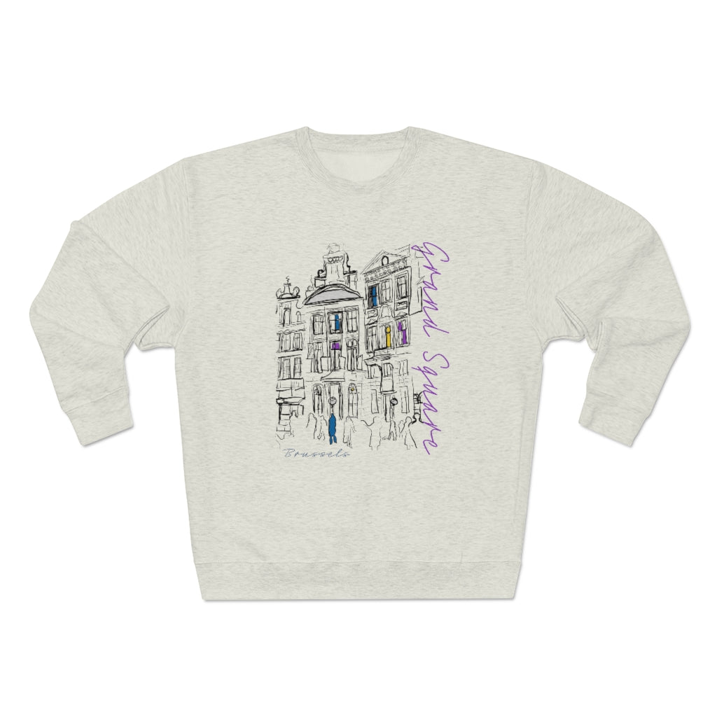 Grand Square Graphic Crewneck Sweatshirt