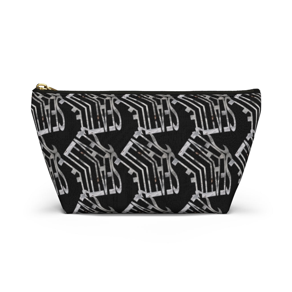 Seattle Graphic Pattern Accessory Pouch w T-bottom