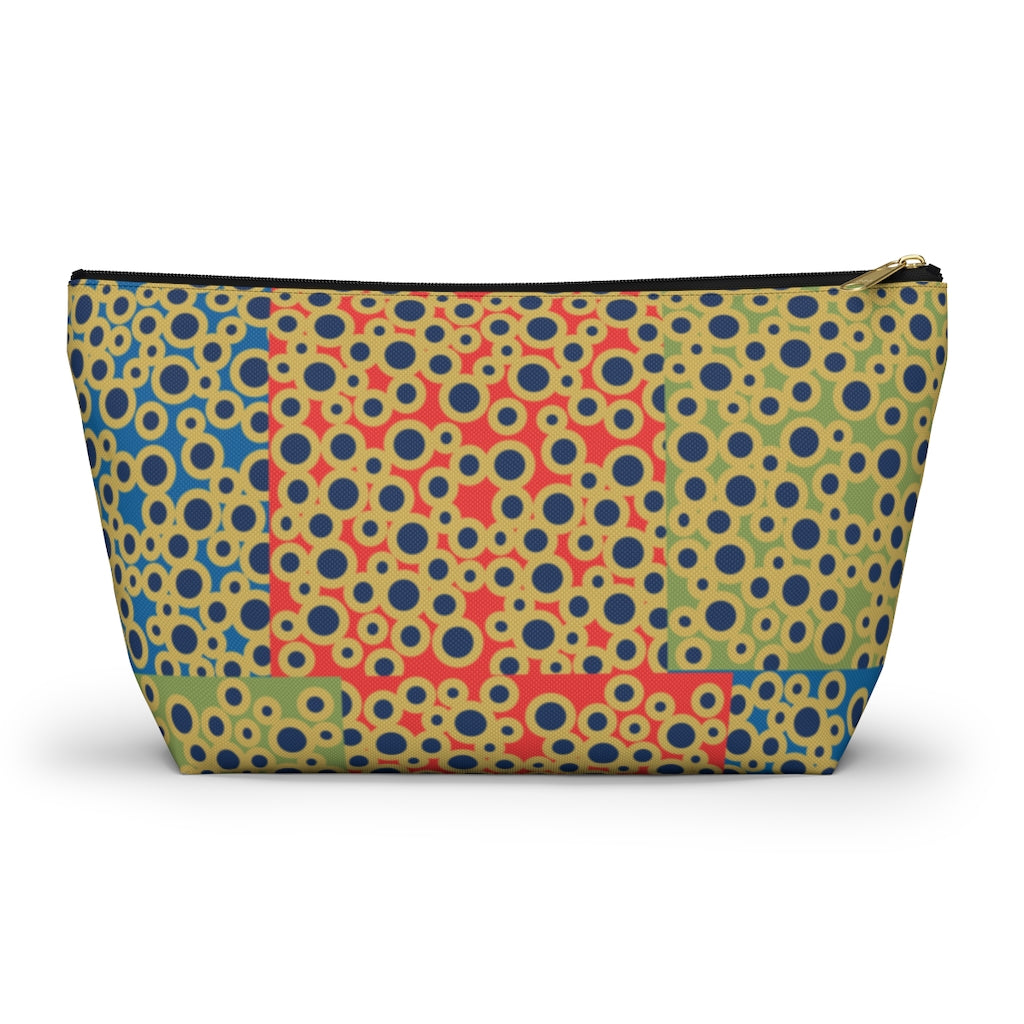 Awkward Dots Accessory Pouch w T-bottom