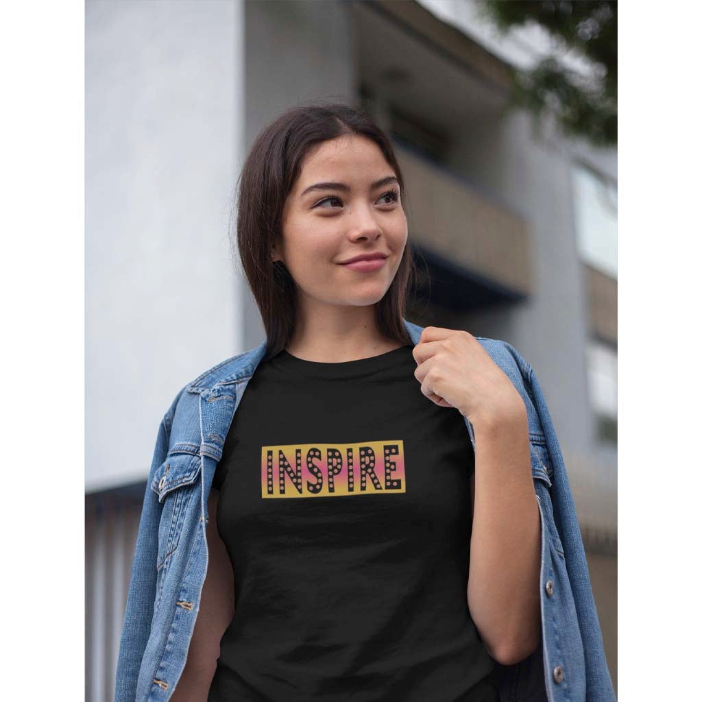 Inspire Women's Boyfriend Graphic Tee