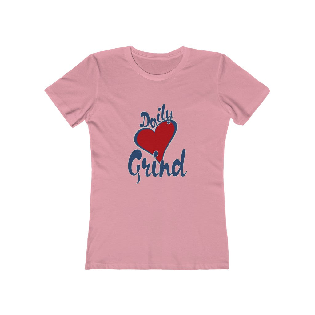 Heart Daily Grind Boyfriend Graphic Tee