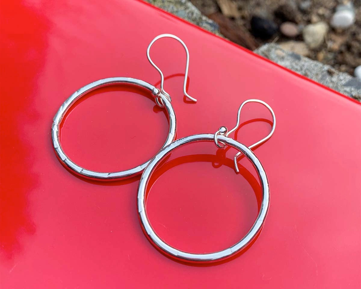 West Hoop Earrings