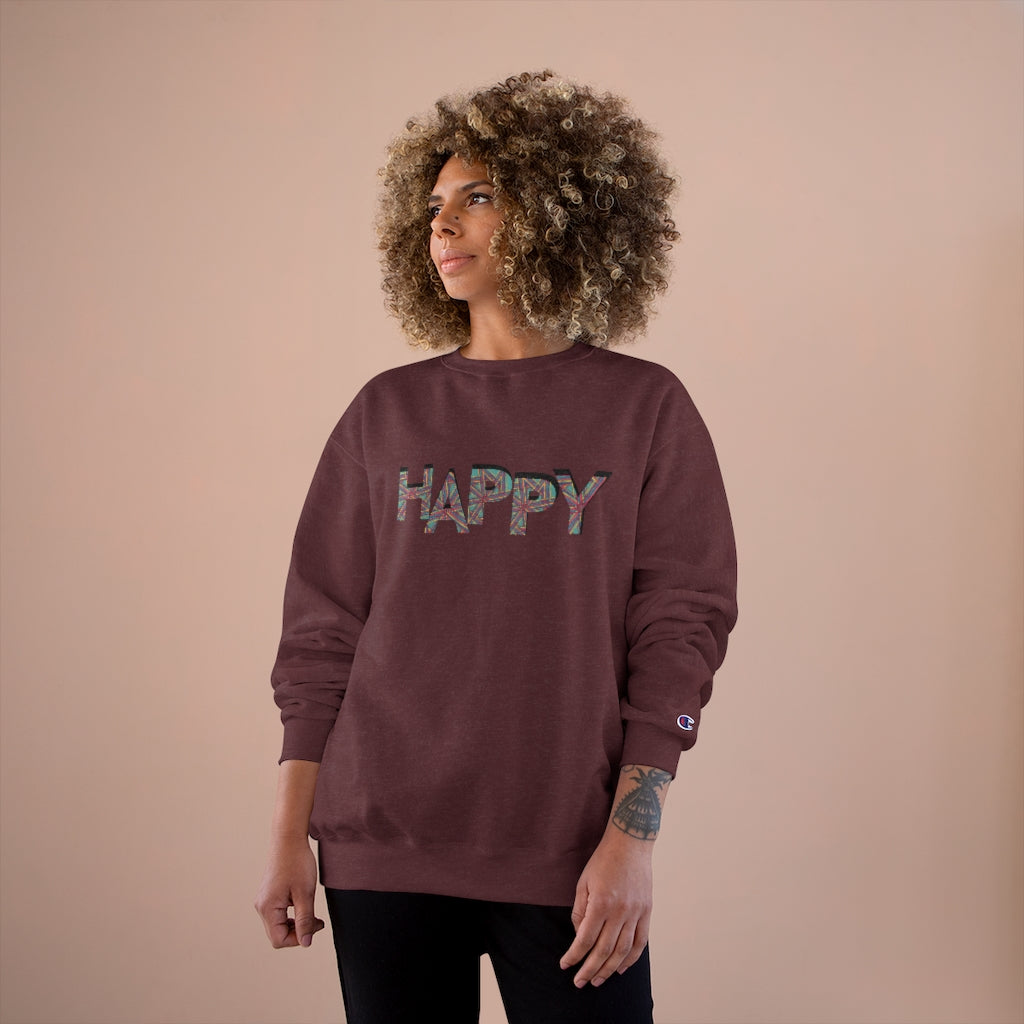 Happy Champion Graphic Sweatshirt