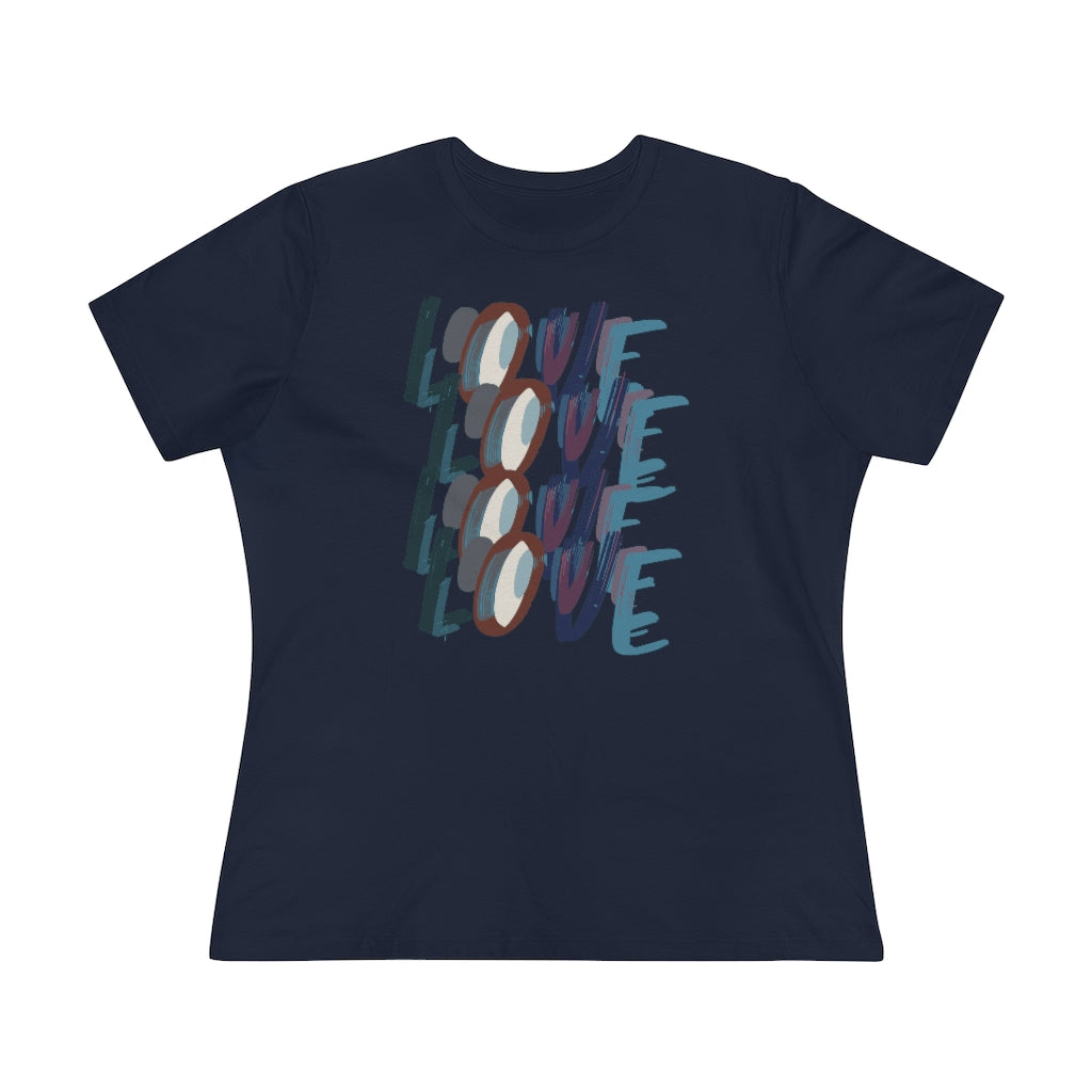 Love Abstract Graphic Tee