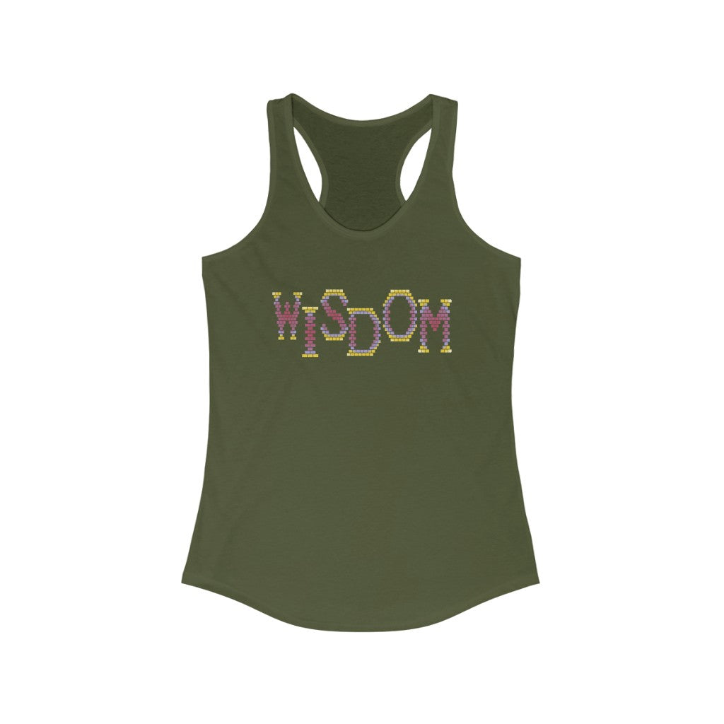 Wisdom Racerback Graphic Tank