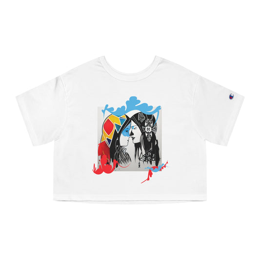 BFF Champion Cropped Graphic T-Shirt