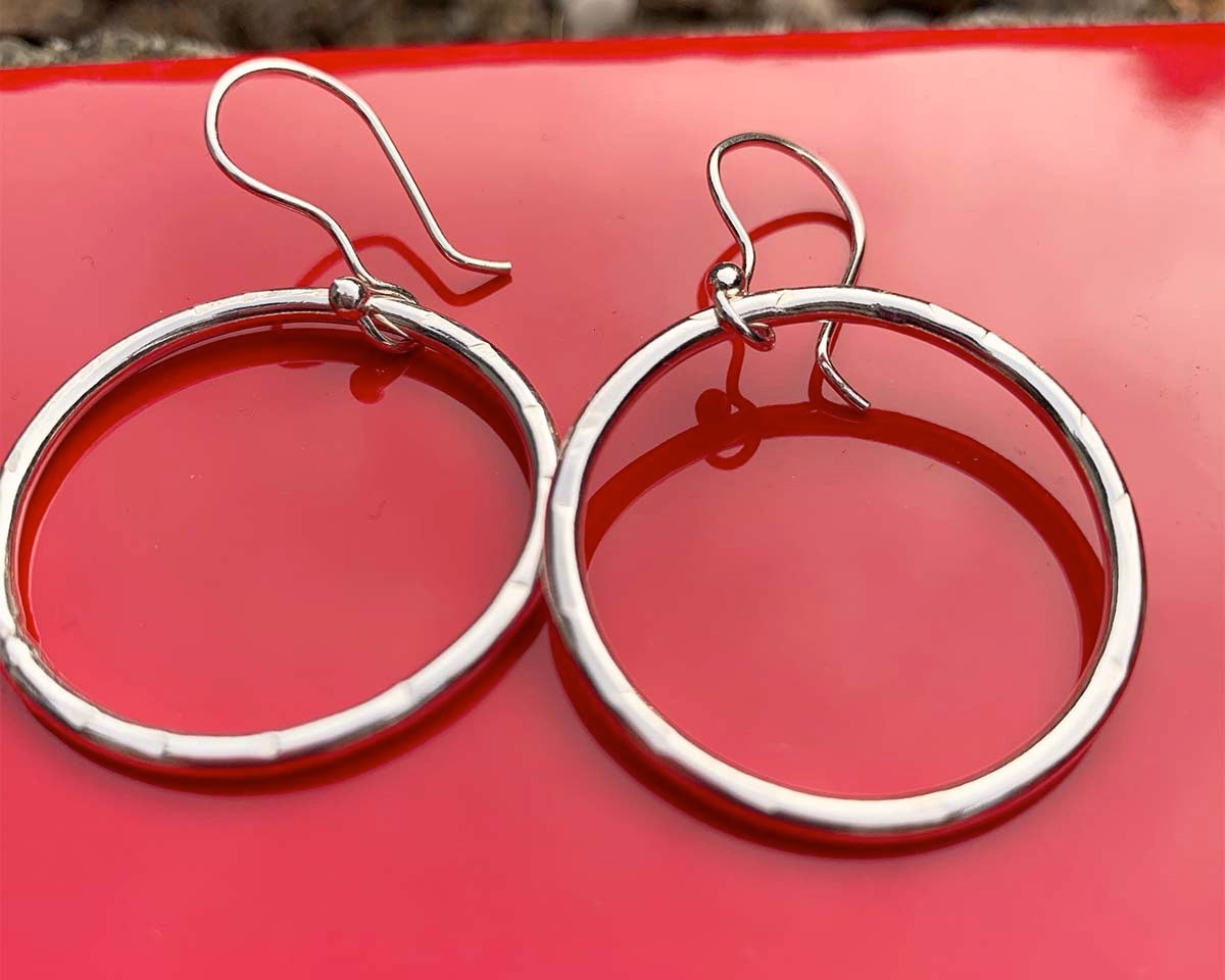 West Hoop Earrings