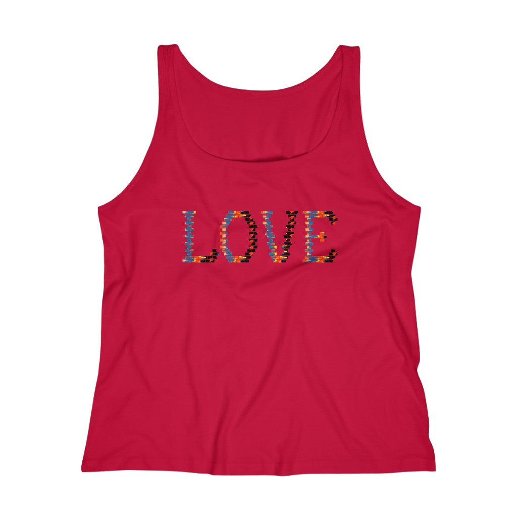 Retro Love Graphic Tank Top