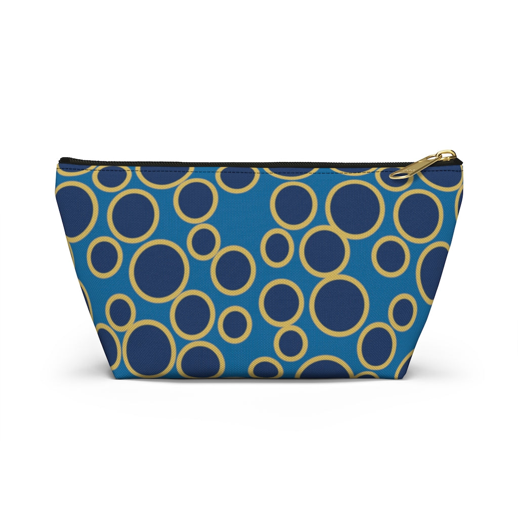 Multi Dot Accessory Pouch w T-bottom