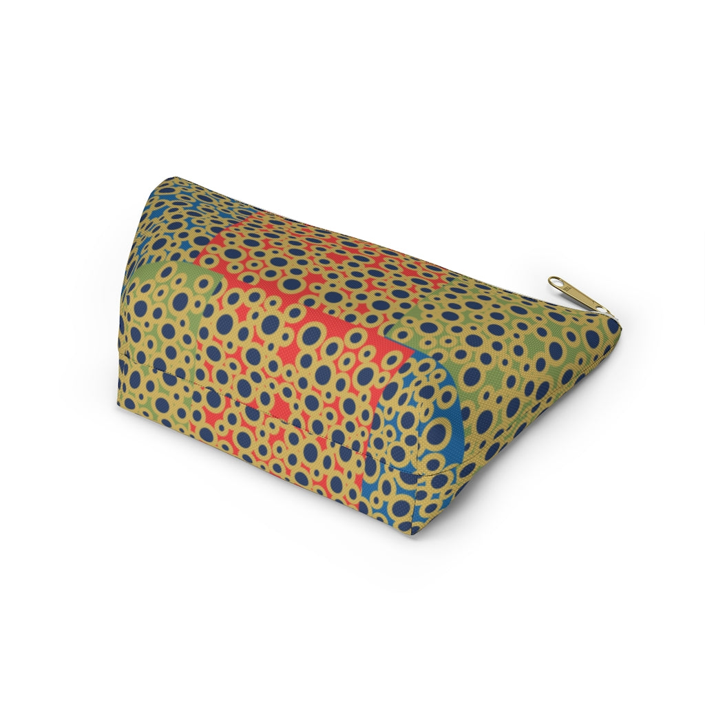 Awkward Dots Accessory Pouch w T-bottom