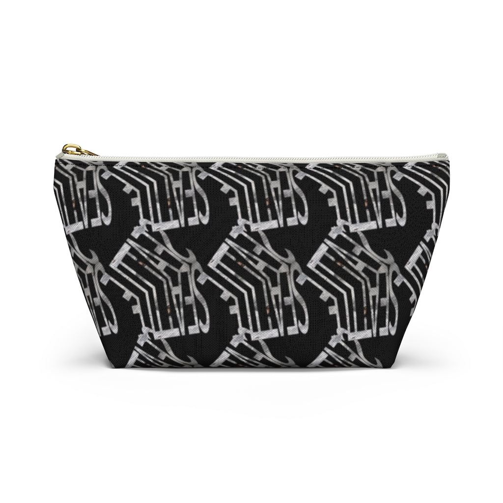 Seattle Graphic Pattern Accessory Pouch w T-bottom