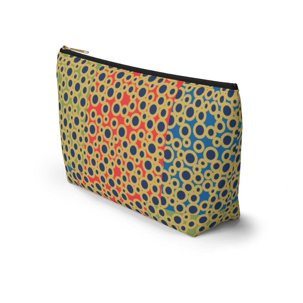 Awkward Dots Accessory Pouch w T-bottom