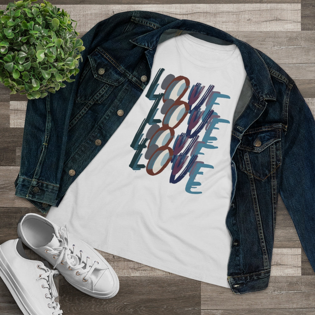 Love Abstract Graphic Tee