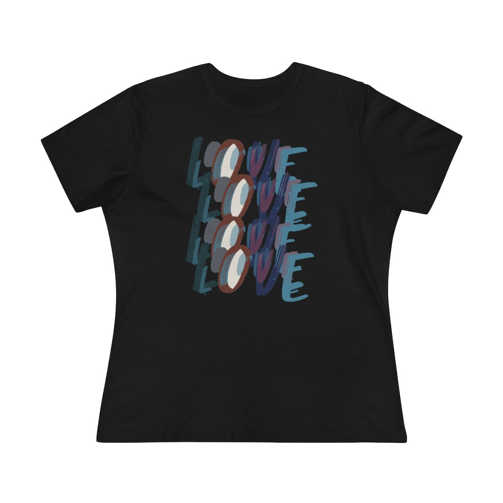 Love Abstract Graphic Tee