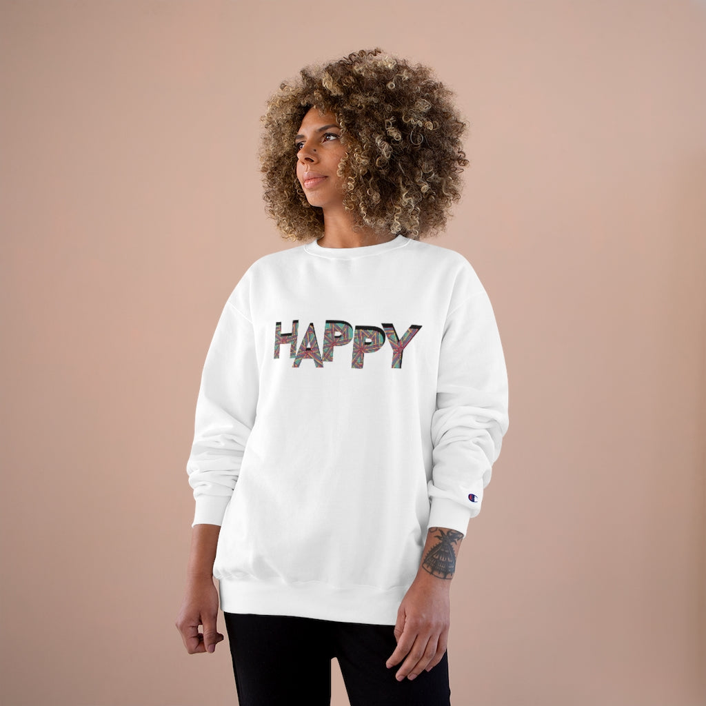 Happy Champion Graphic Sweatshirt