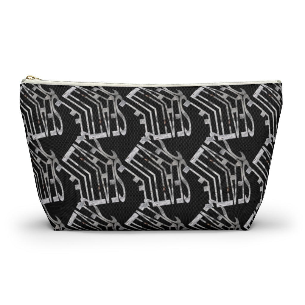 Seattle Graphic Pattern Accessory Pouch w T-bottom