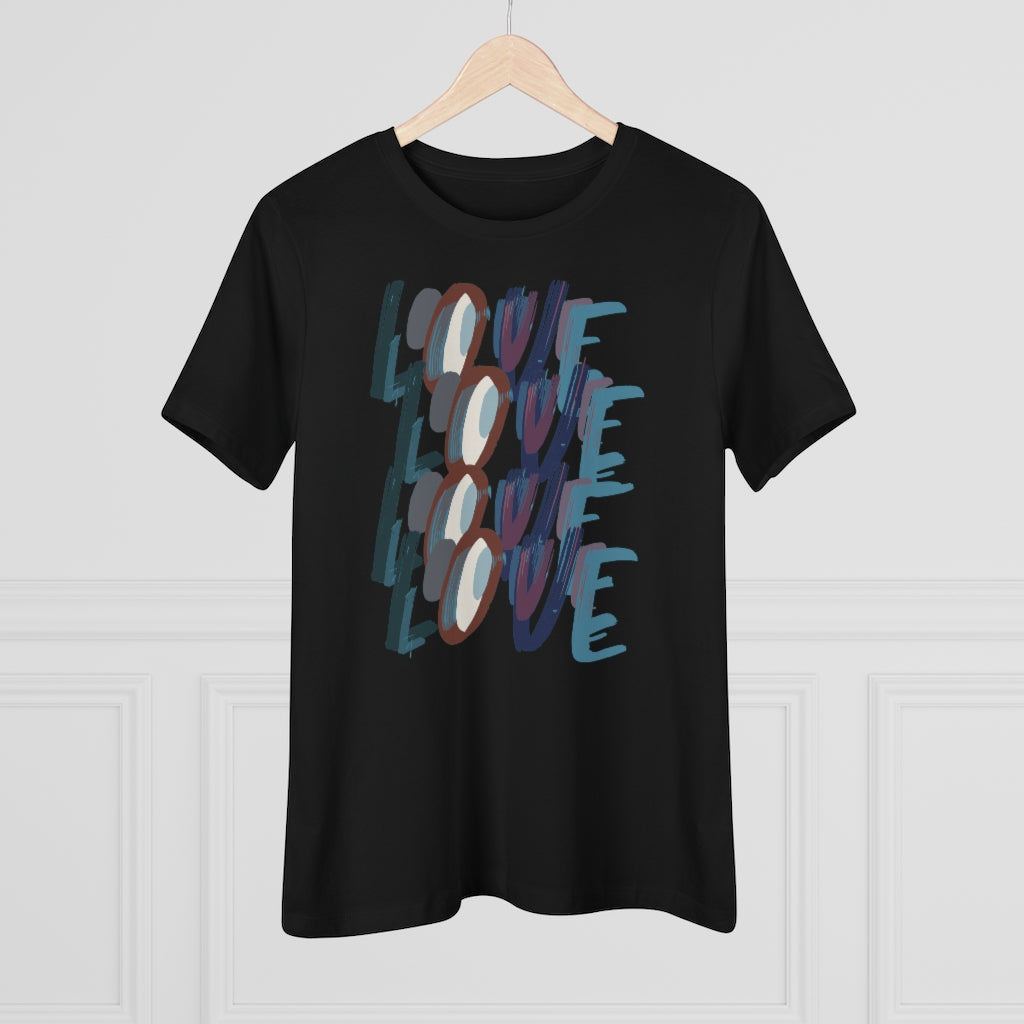 Love Abstract Graphic Tee