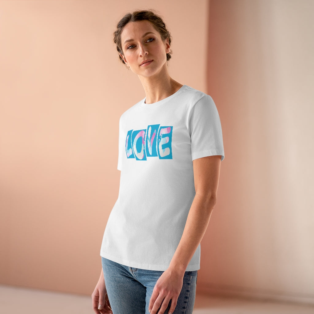 Blue Love Graphic Tee