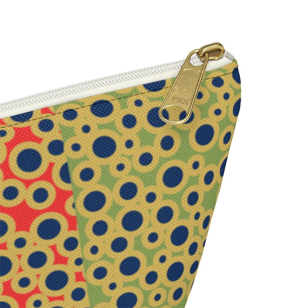 Awkward Dots Accessory Pouch w T-bottom